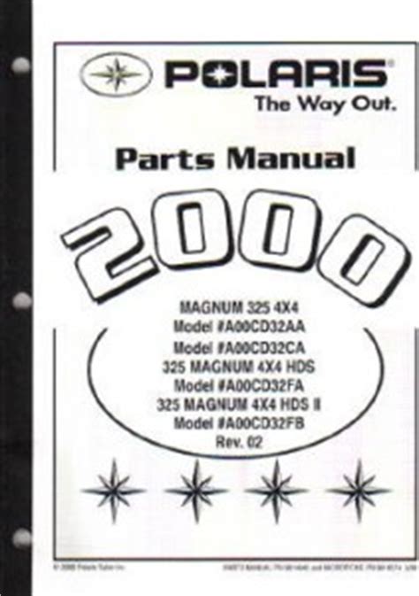 2000 polaris magnum 325 repair manual. - Suzuki gv1400gd gt cavalcade 1986 1990 motorrad service handbuch.