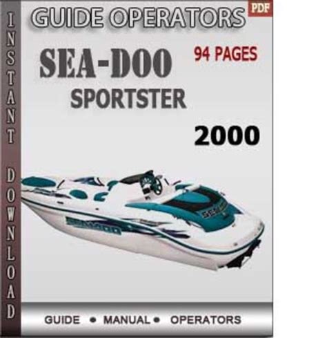 2000 seadoo watercraft challenger sportster operators manual266. - Bibliographie der werke lavaters. ausgew ahlte werke in historisch-kritischer ausgabe; erg anzungsbd..