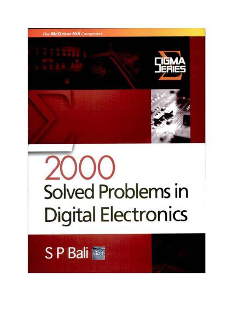 2000 Solved Problems In Digital Electronics Pdf Free