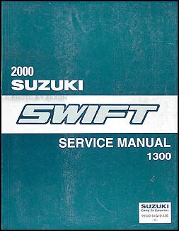 2000 suzuki swift 1300 service manual 2 volume set. - Student solutions manual for differential equations polking.