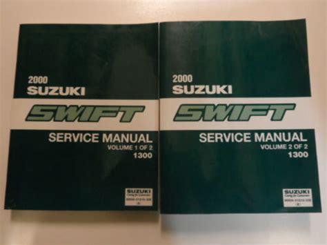 2000 suzuki swift 1300 volume completo manuale di servizio di fabbrica. - Manuali di amplificatori marshall schemi e schemi elettrici.