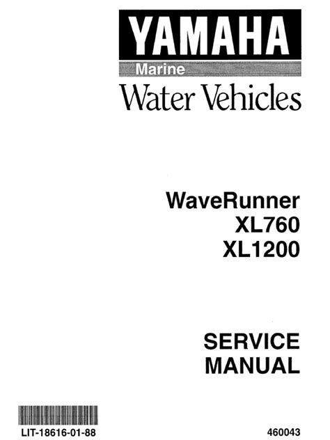 2000 yamaha waverunner xl700 service manual wave runner. - Die arzneimittel der heutigen medizin mit therapeutischen notizen ....