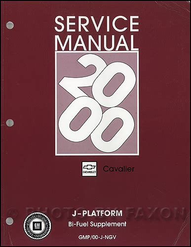 Read 2000 Chevy Cavalier Repair Manual 
