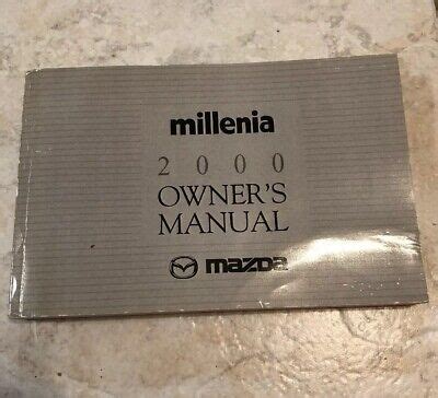Download 2000 Mazda Millenia Repair Manual 
