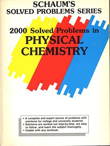 Full Download 2000 Solved Problems In Physical Chemistry Schaums 