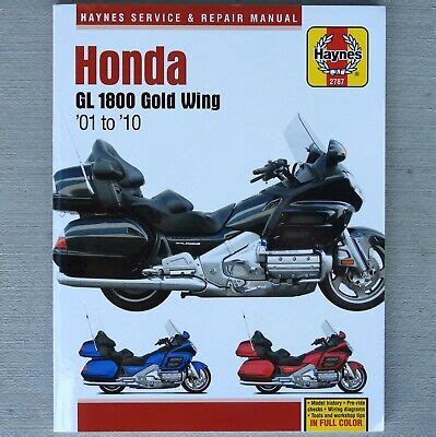 2001 2010 haynes honda gl 1800 gold wing service repair manual 2787. - Ipad quick start guide sim card.