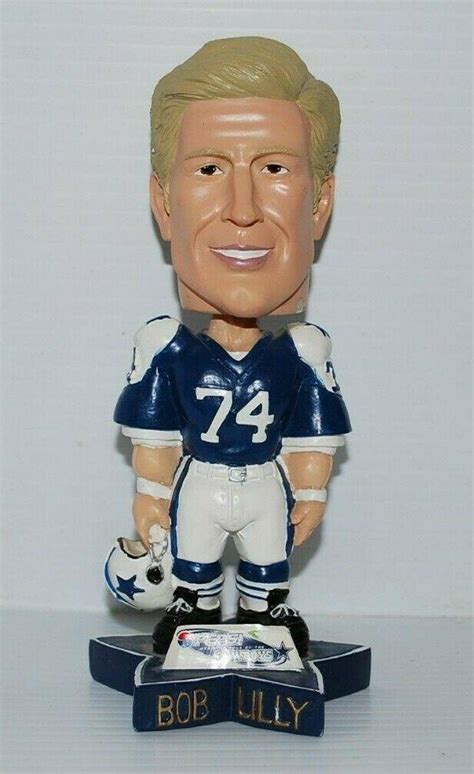 2001 Bob Lilly Bobblehead - Dauerkartenhalter STH Dallas Cowboys …