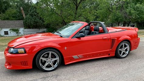 2001 Ford Mustang Saleen S281 Supercharged Convertible