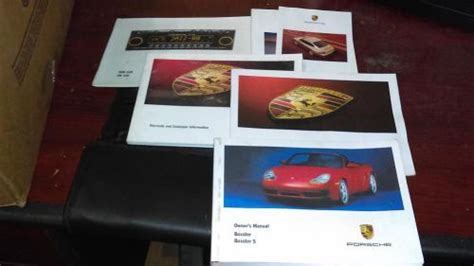 2001 Porsche Boxster Owners Manual Owners Manual USA