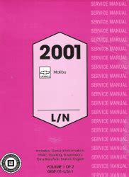 2001 chevy malibu factory service manual. - Ford fiesta haynes manual 95 02.