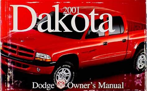 2001 dodge dakota pickup truck original owners manual 01. - Manual of freediving by umberto pelizzari.