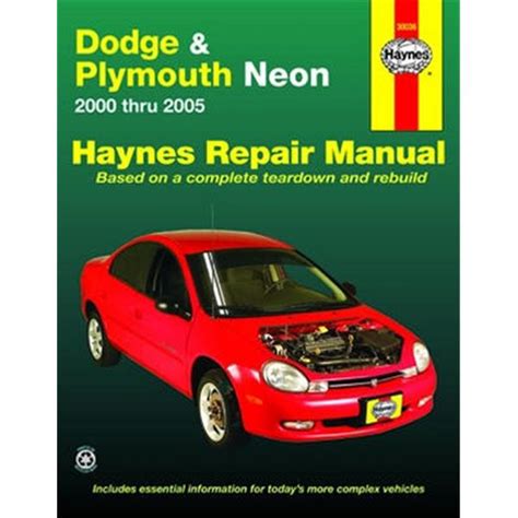 2001 dodge neon workshop service reparaturanleitung. - Mechanical aptitude and spatial relations study guide.