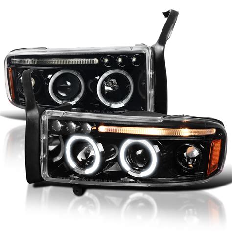 2001 dodge ram halo headlights. .  ...