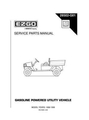 2001 ez go st350 workhorse parts manual. - Guía de auto estudio de osha.