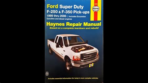 2001 ford f 350 f350 super duty oem workshop repair manual. - Manual mitsubishi fr 520 0 4k.