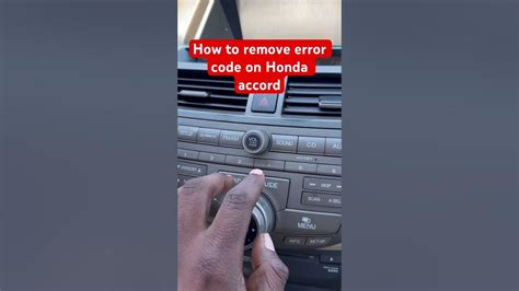2001 honda accord error codes.  Not sure how do get this info from my ...