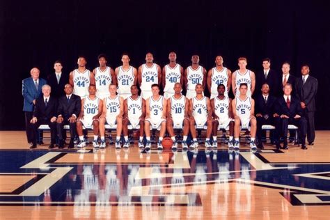 2002-03 Kentucky Wildcats Men's Roster and Stats. 2002-03. Kentucky Wildcats Men's. Roster and Stats. Previous Season Next Season. Record: 32-4 (16-0, 1st in SEC MBB East) Rank: 1st in the Final AP Poll. Coach: Tubby Smith. More School Info.. 