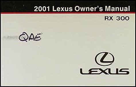 2001 lexus rx300 owners manual download. - Thermo king service manual kd ii sr.