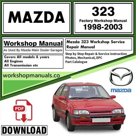 2001 mazda astina 323 workshop manual. - Komatsu wa470 6 wa480 6 radlader werkstatthandbuch.