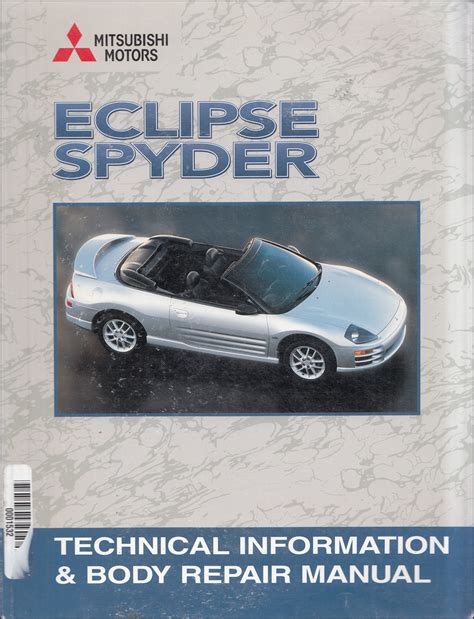 2001 mitsubishi eclipse spyder gt repair manual. - Study guide for general maintenance test.
