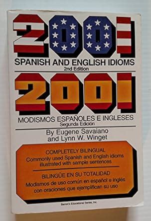 2001 spanish and english idioms, 2001 modismos españoles e ingleses (idioms). - Rv repair and maintenance manual slide out.