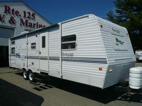 2001 springdale by keystone. I'm an RV enthusiast, with a family of six, who enjoys getting out camping on the weekends and taking some longer trips a couple of times a year. I'm into RV... 