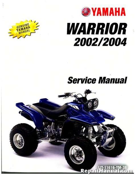 2001 yamaha warrior 350 service manual. - 2003 johnson 115 fuoribordo manuale a 4 tempi.