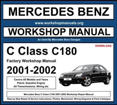 Full Download 2001 Benz C180 Manual 
