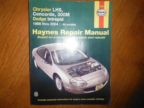 Download 2001 Dodge Intrepid Service Manual Pdf 