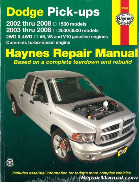Download 2001 Dodge Ram 1500 Owners Manual 