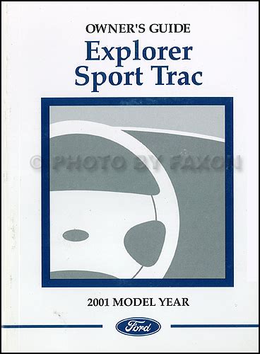 Read Online 2001 Ford Explorer Owners Manual 