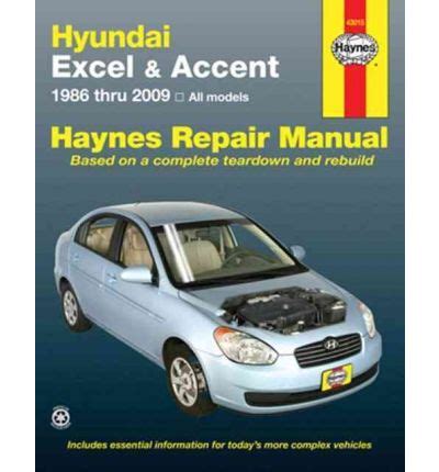 Read 2001 Hyundai Accent Repair Manual Free Download 