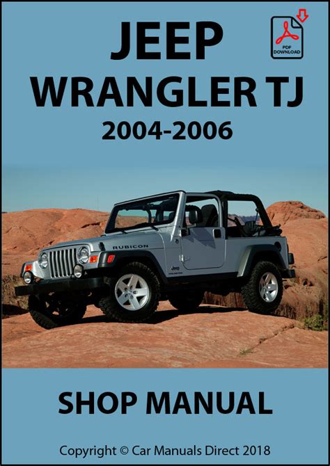 Download 2001 Jeep Wrangler Sahara Owners Manual 