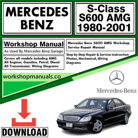 Full Download 2001 Mercedes Benz S600 Service Repair Manual Software 