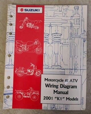 Read 2001 Suzuki Motorcycle Atv Wiring Diagram K1 Manual 