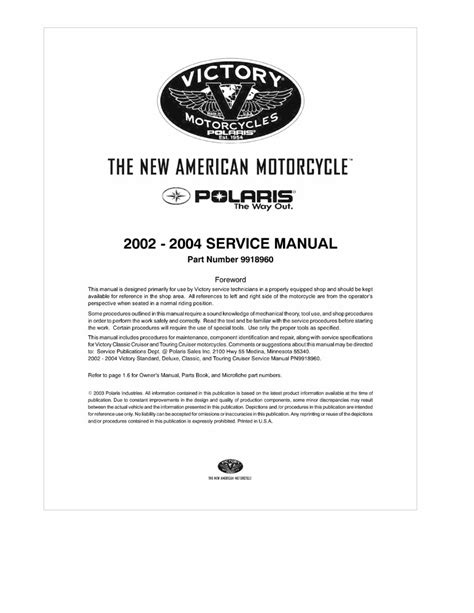 2002 2003 2004 polaris victory v92c tc classic touring cruiser models service manual. - The handbook of municipal bonds and public finance.