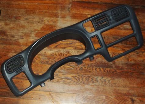 1998-2002 CHEVY S10 BLAZER GMC JIMMY DASH BEZEL S-10 COVER SURROUND PANEL. Opens in a new window or tab. Pre-Owned. $229.99. ravens9273 (3,362) 100%. or Best Offer. Free shipping. 1998-2002 CHEVY S10 BLAZER GMC JIMMY DASH BEZEL S-10 COVER SURROUND PANEL 10/10. Opens in a new window or tab. New (Other).