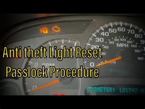 2002 chevy silverado security light reset.  On January 8, 2002, President George W. ...