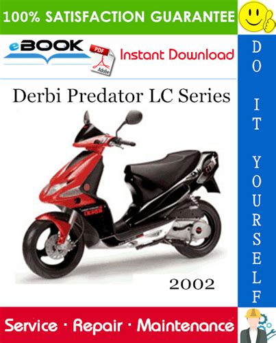 2002 derbi predator lc scooter series service repair manual download. - Manuals for mathematical statistics with application.