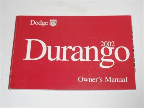 2002 dodge durango owners manual online. - Inteligencia financiera una guía de gerentes para saber qué.