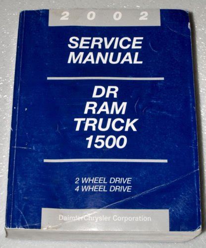2002 dodge ram truck 1500 service manual 2wd 4wd complete volume. - Januarius zick und sein wirken in oberschwaben.