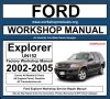 2002 Explorer Workshop Manual