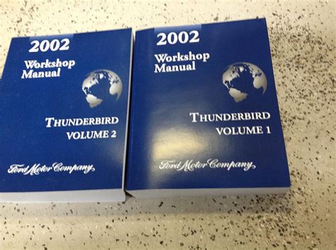 2002 ford thunderbird service repair shop manual set. - Support micros e7 3700 install manuals.
