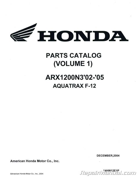 2002 honda aquatrax f 12x owners manual. - Air force personnel tech school study guide.