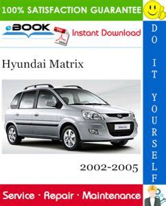 2002 hyundai matrix service shop manual. - Escombros de la memoria y el deseo.