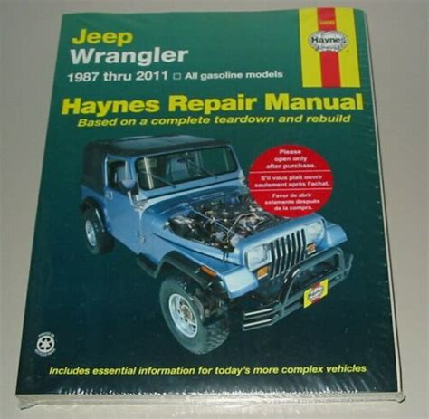 2002 jeep wrangler fabrik reparaturanleitung download herunterladen. - Practical reliability engineering fifth edition solutions manual.