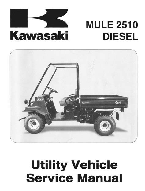 2002 kawasaki mule 2510 diesel teile handbuch. - 06 ford focus st series service manual.