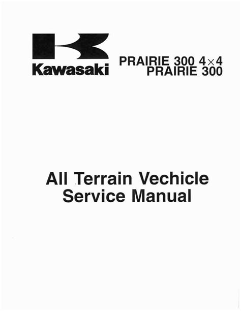 2002 kawasaki prairie 300 service manual. - Standortperspektiven stromintensiver produktionen in der bundesrepublik deutschland.
