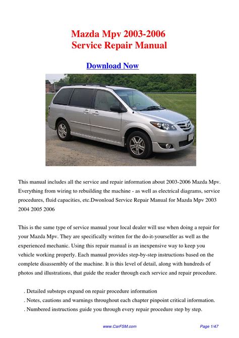 2002 mazda mpv v6 service manual. - Loan officer s complete guide to marketing selling mortgage services.