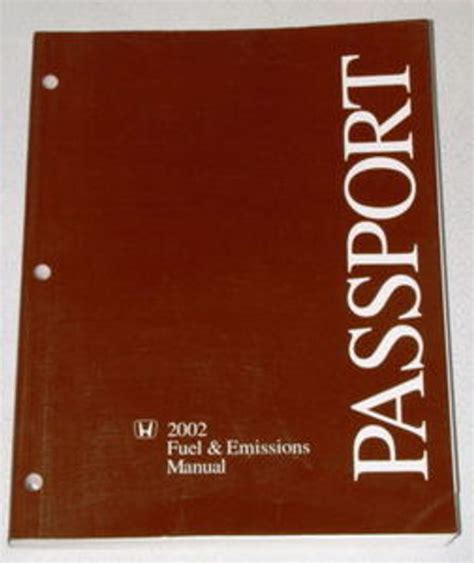 2002 passport fuel emissions manual by honda also applies to isuzu rodeo. - Technische und wirtschaftliche aspekte der solarenergie.